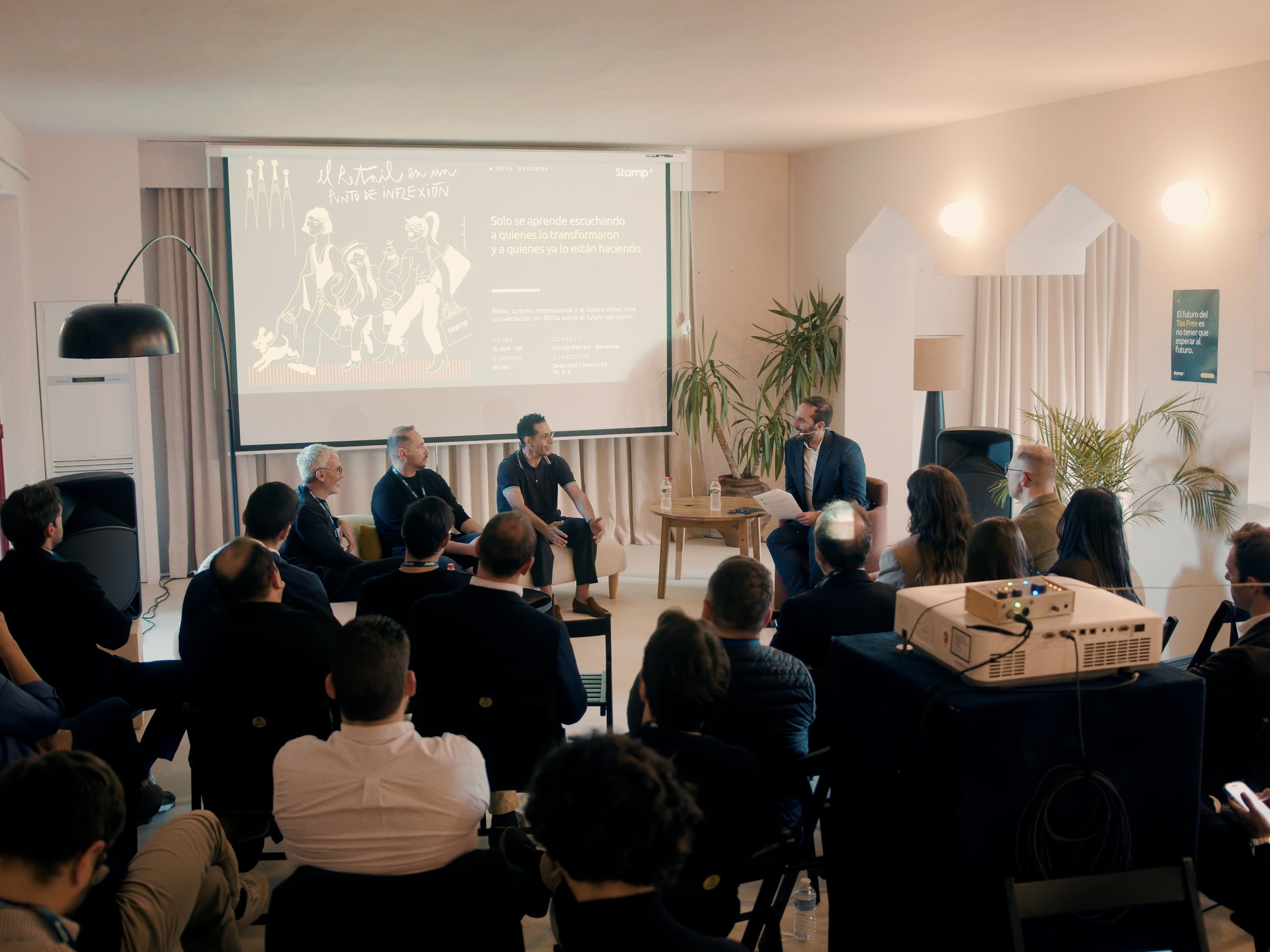 La sala · Estudio Palmera